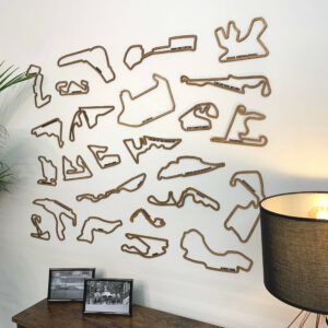 Formula One - The Complete Circuit Collection Wall Display Sports Car Racing Fine Art Originals by World Race Circuits